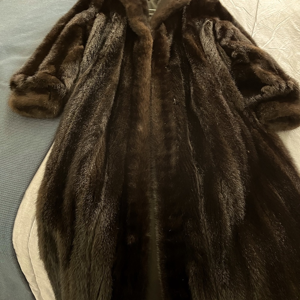 Female mink coat